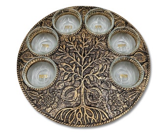 Pomegranates Tree Passover Plate