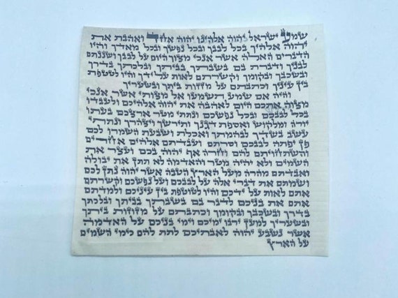 LOT 4 ROULEAUX CASHER MEZUZAH bonne qualité 4"/10cm parchemin Klaf
