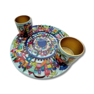 Shabbat Jerusalem Candle Holders