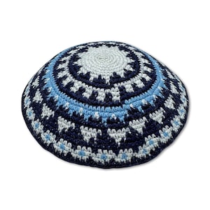Cotton Hand Made Kippah 14cm