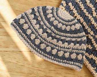 100% Cotton Knitted Kippah