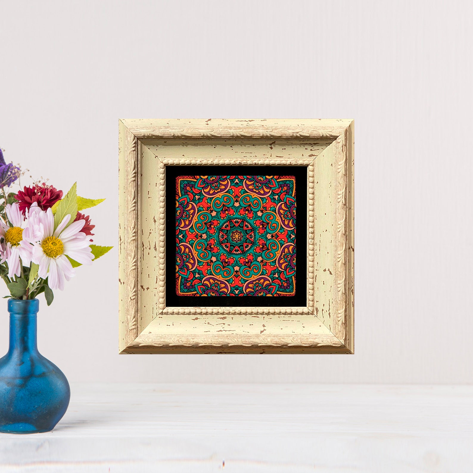 Natural Stone Iconic Ethnic Wall Art Frame Gifts and House Etsy
