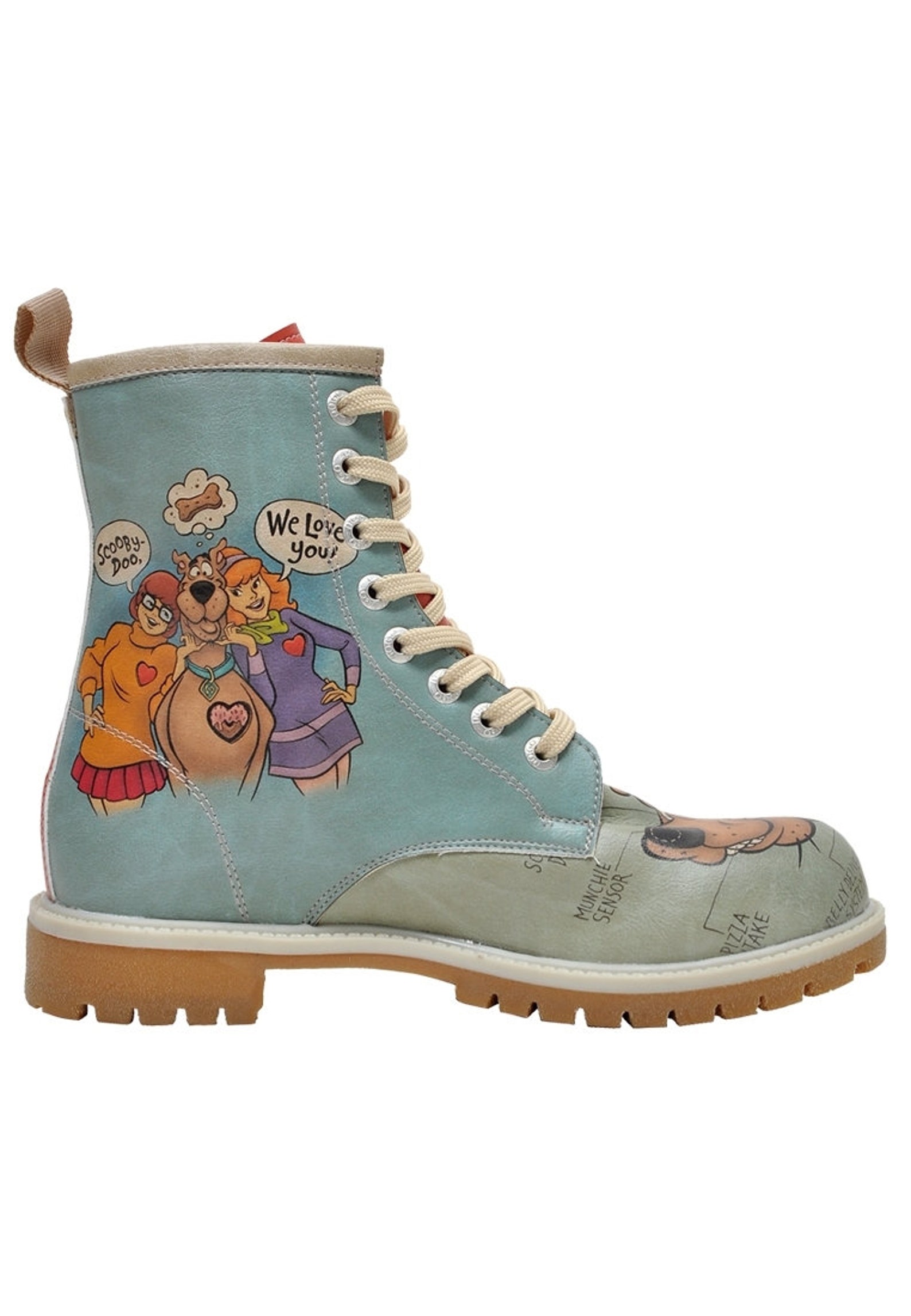 DOGO Women Hungry Doo Scooby Doo Long Boots Handmade Vegan Etsy