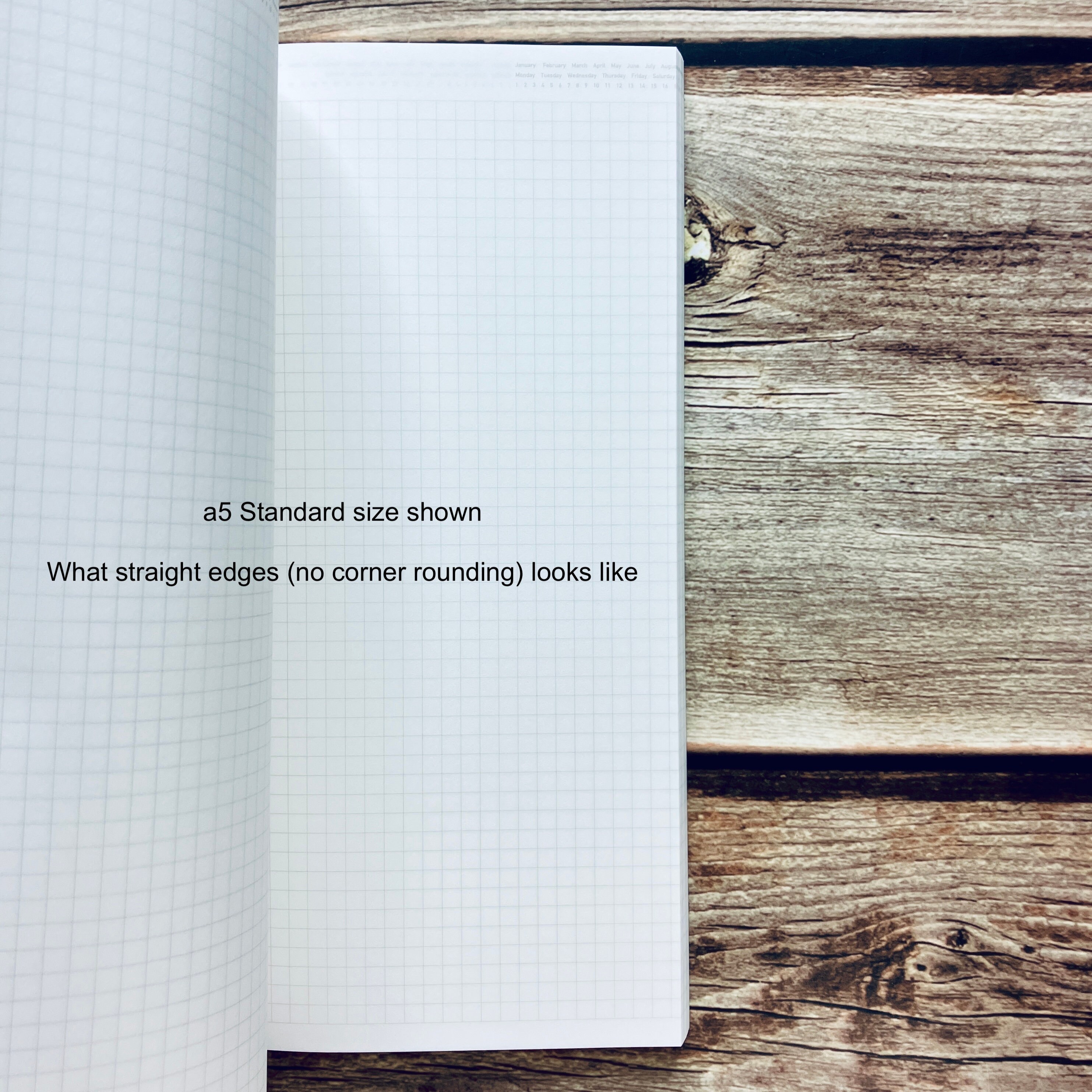 Add-on: Corner Rounding for Notebooks - Etsy