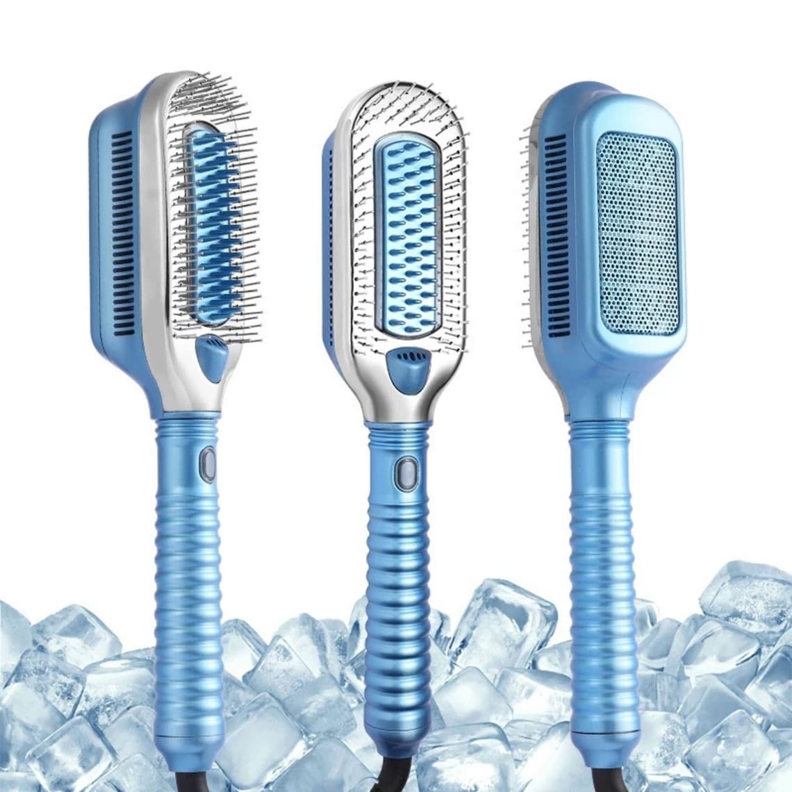 Cryotherapy Hair Brush 2021 Newest Ice Therapy Hair Etsy