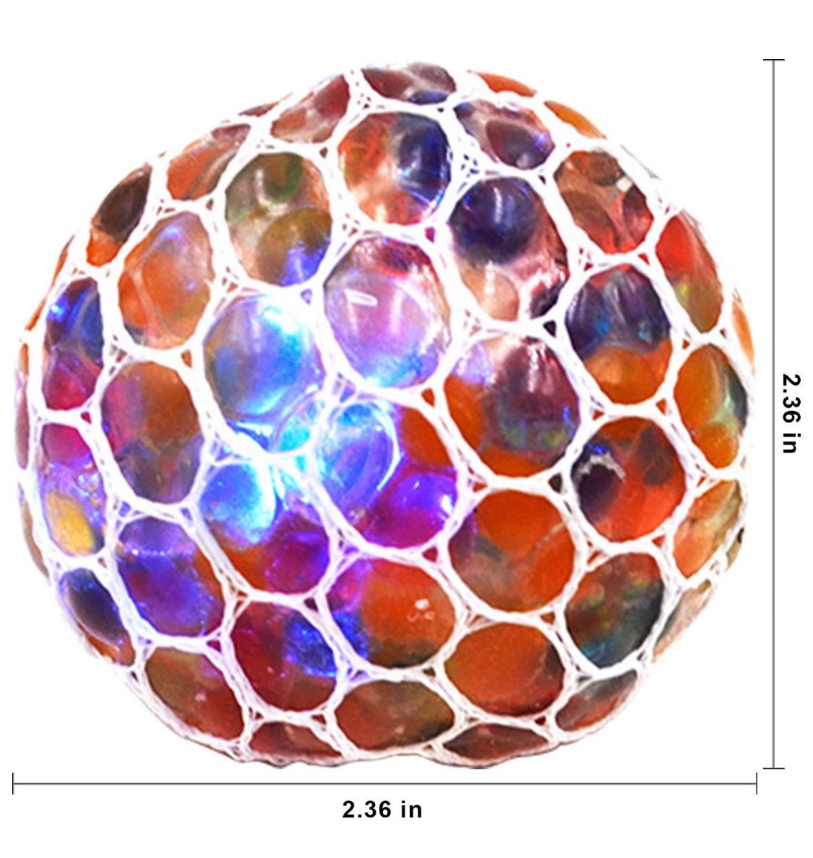 Larger Sized Light Up Orbeez Stress Ball Etsy