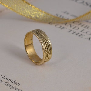 Thick Band Ring, Cigar Band Ring, Couple Band Ring,  Modern Jewelry,  Statement Ring  Thick Ring, Stack Ring, Gold Band Ring, 18k Gold Ring