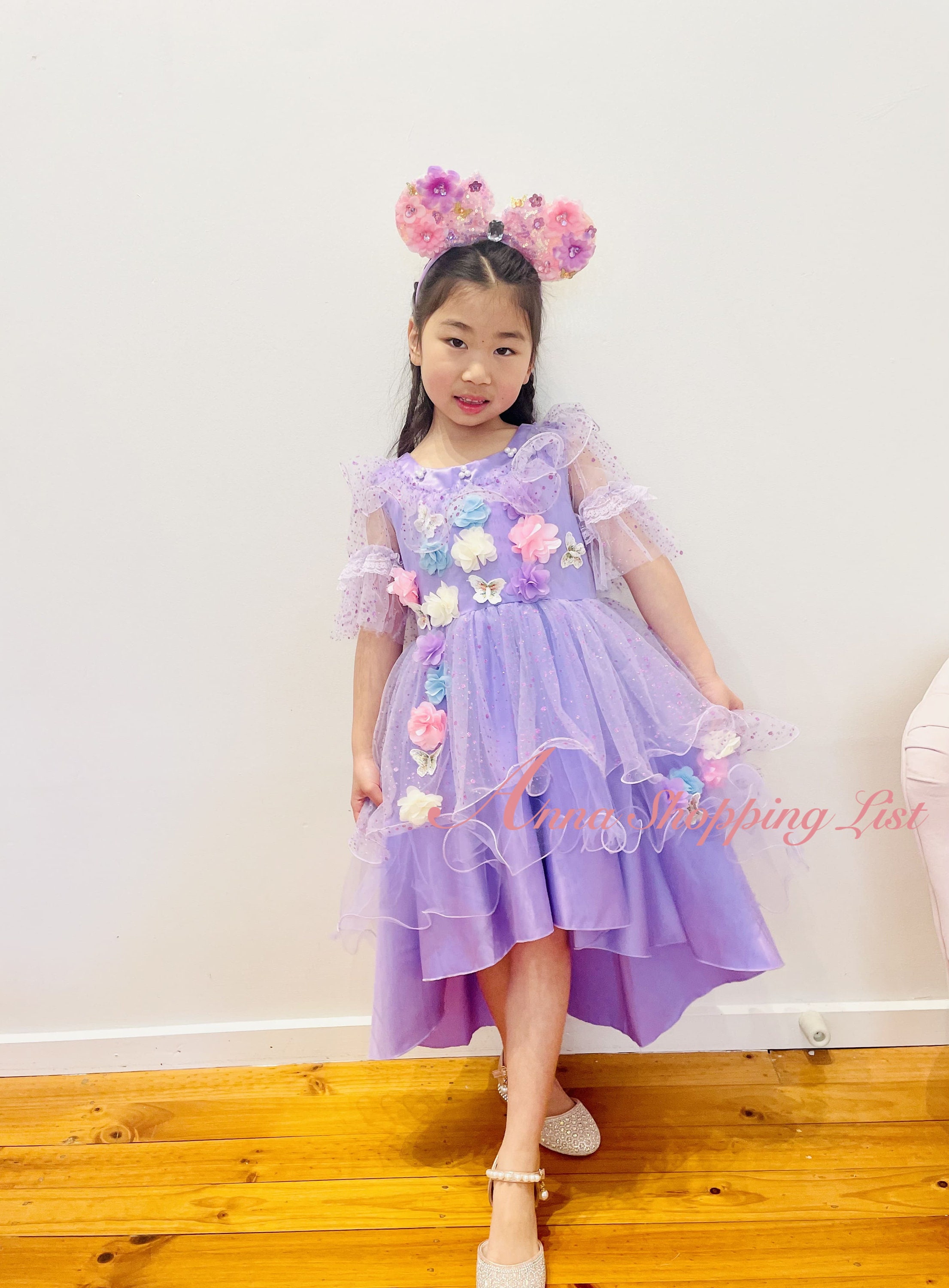 Costume Isabela dans Encanto, robe de soirée princesse Disney