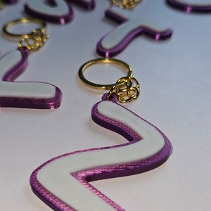 Custom Initial Keyrings | Custom Personalised Keyrings | Gifts for Her ...