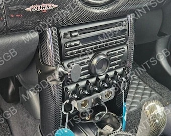 Support magnétique pour téléphone Mini Cooper S pour tube diagonal intérieur R50 R52 R53 S JCW Works