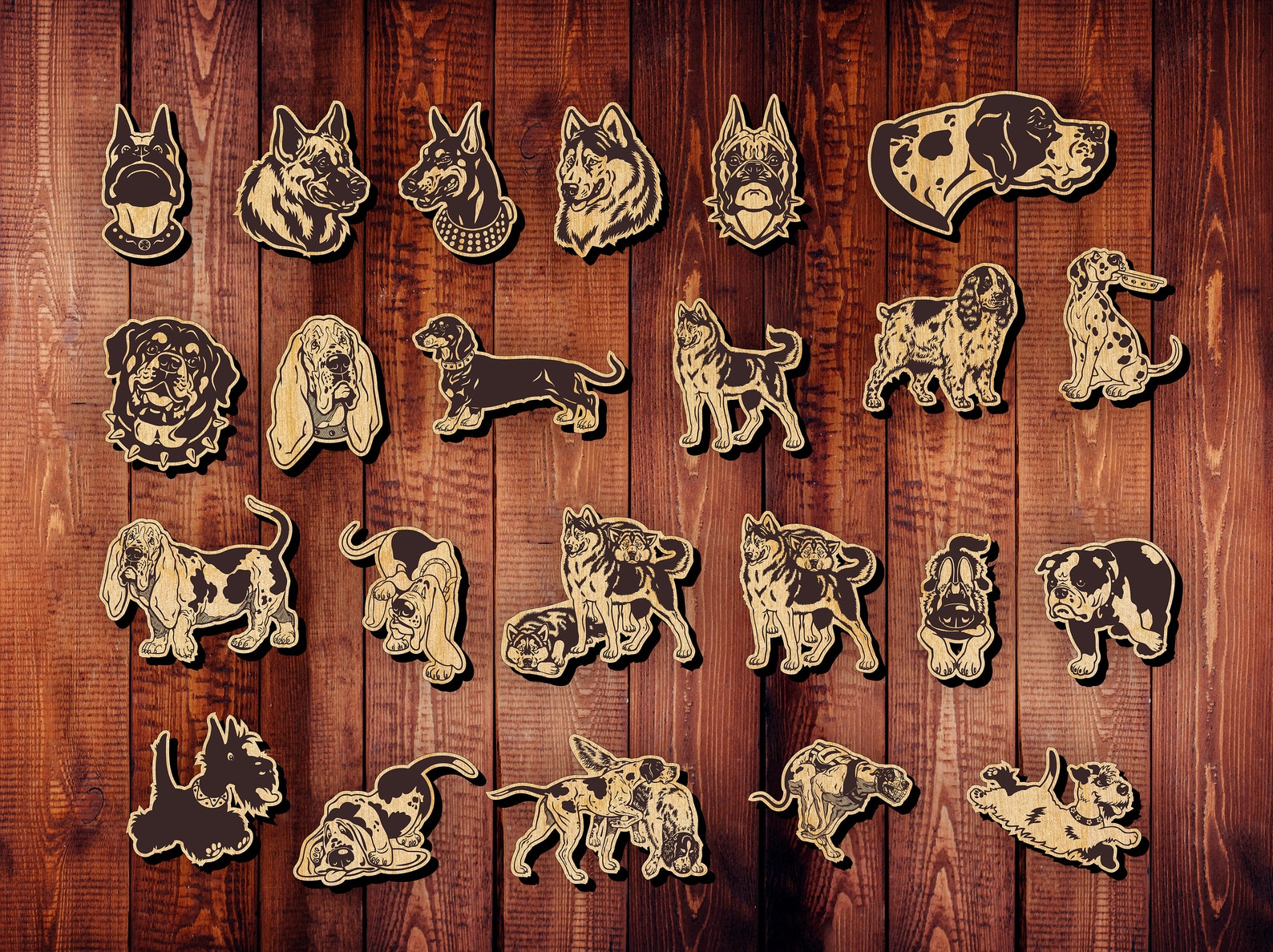 Dog Breed Laser Cut File/ Digital Download/laser Engrave/svg Etsy