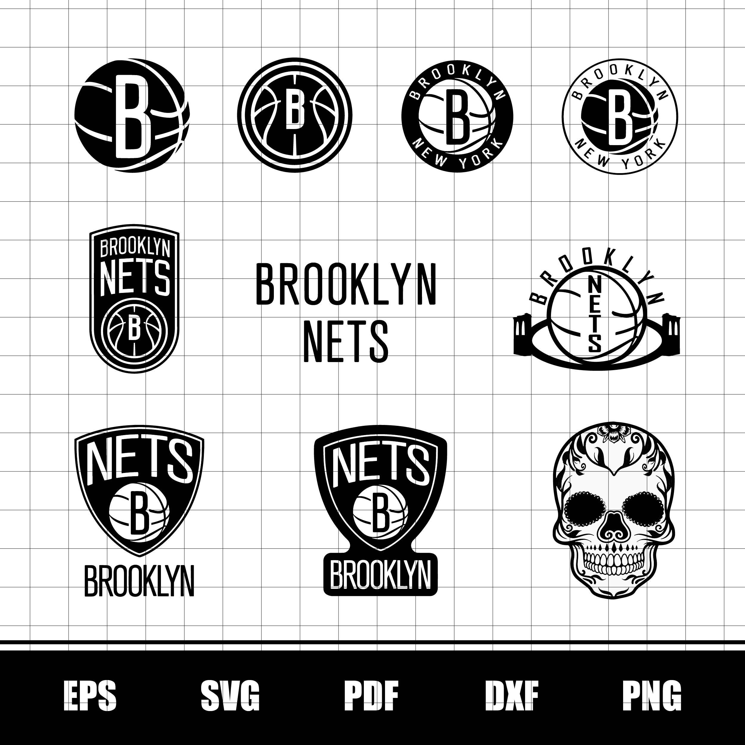 Brooklyn Nets NBA Bundle Svg Sport SvgSport Basketball Team Etsy