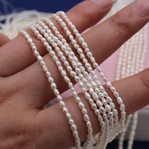 Natural Freshwater Pearl Beads Raw Irregular Shape Pearls for Jewelry  Making DIY