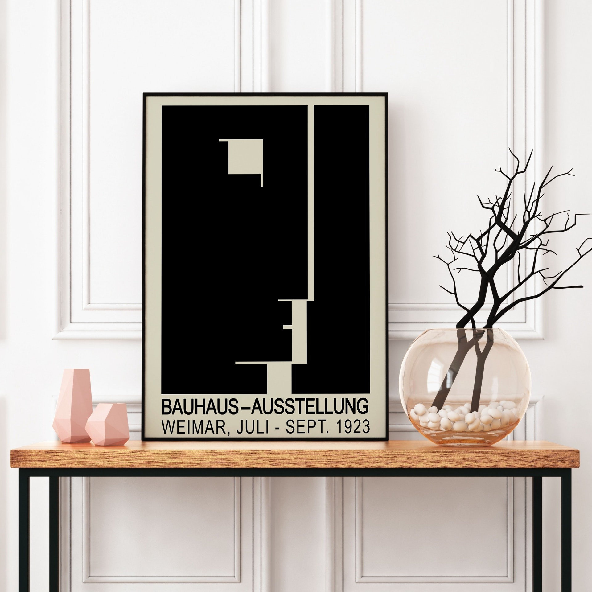 Bauhaus Exhibition Poster Bauhaus Face Print Museum - Etsy