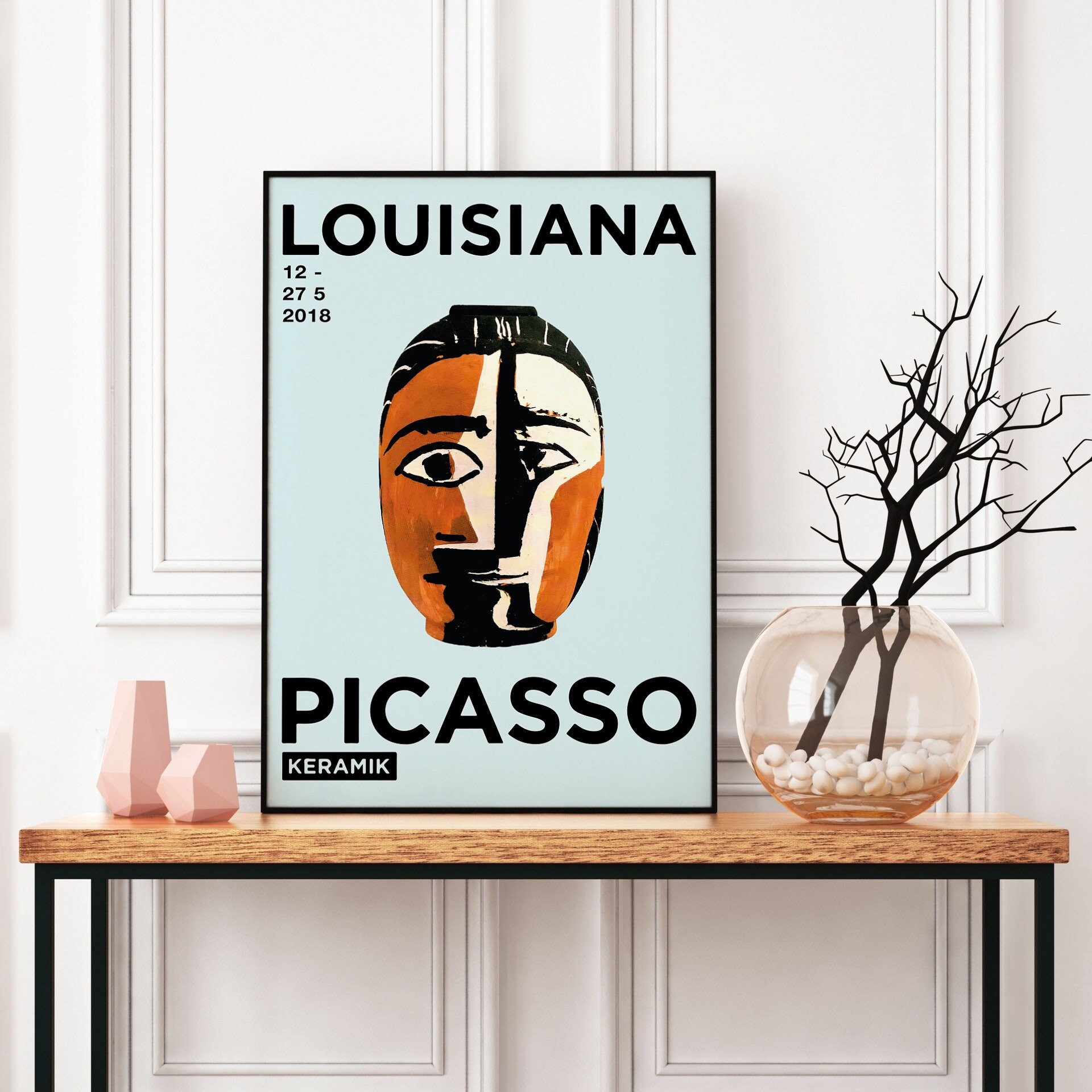 Picasso Print Picasso Exhibition Poster Pablo Picasso Poster Etsy