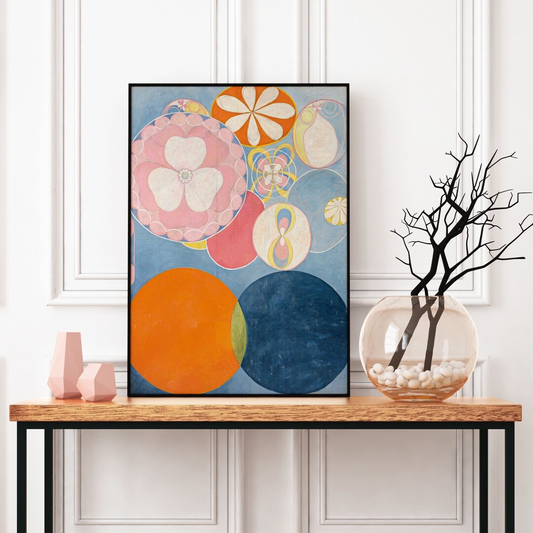 Hilma Af Klint Exhibition Print, Hilma Af Klint, the Ten Largest No. 2