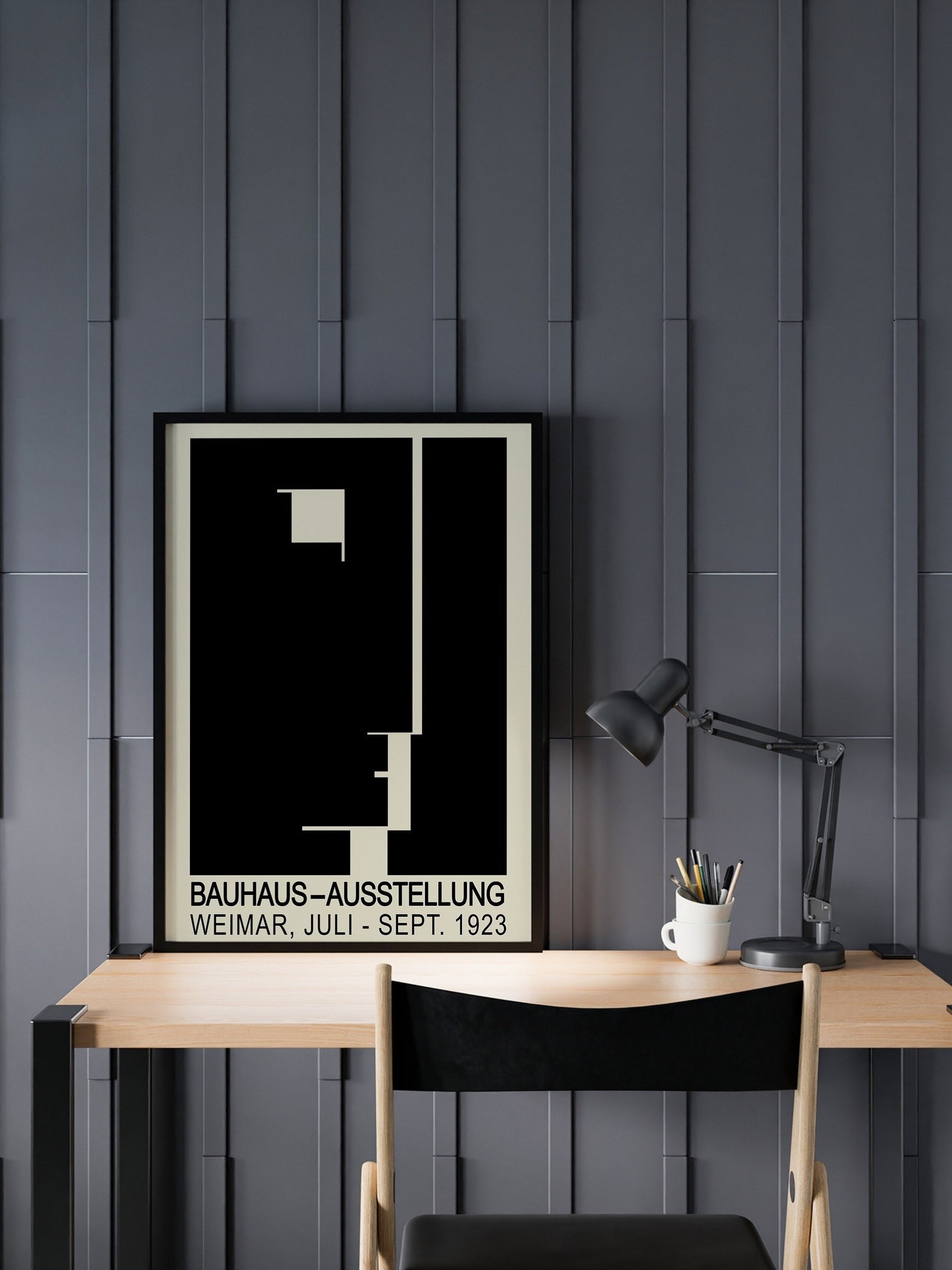 Bauhaus Exhibition Poster Bauhaus Face Print Museum - Etsy