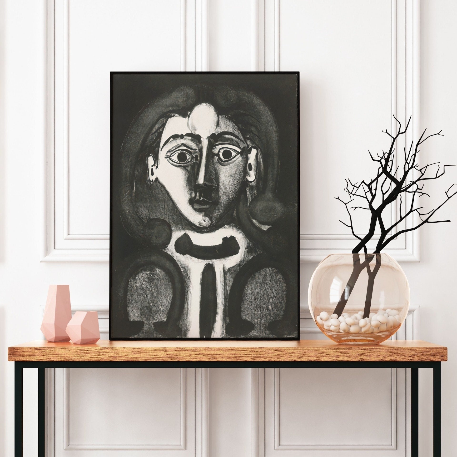 Picasso Picasso Exhibition Print Pablo Picasso - Etsy