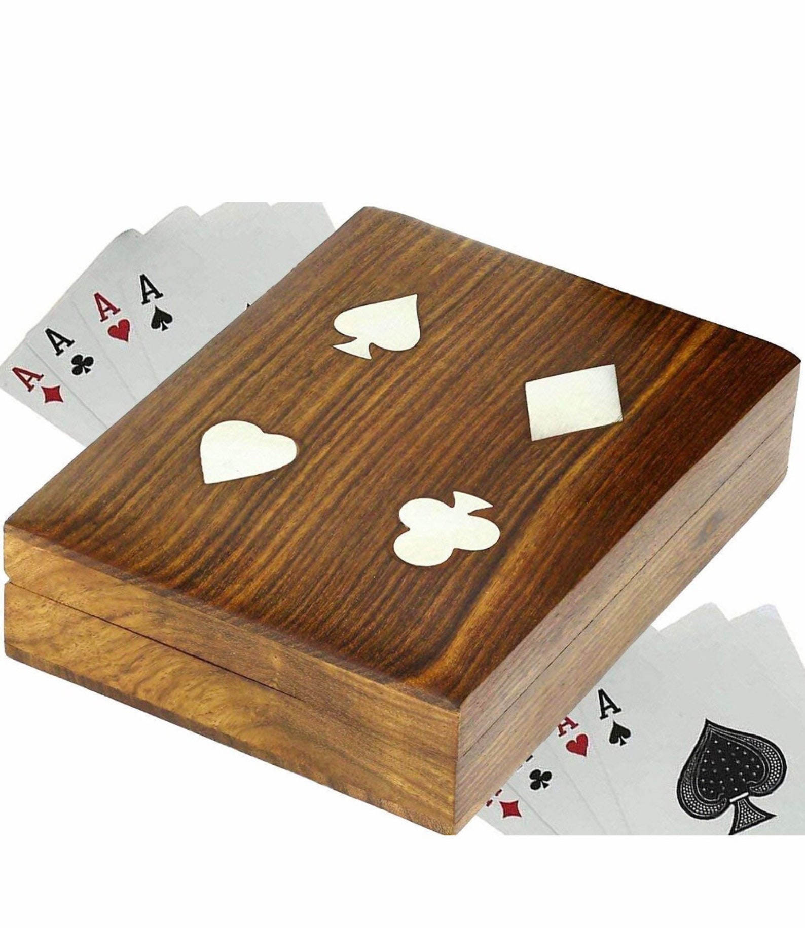 Wooden Playing Cards Holder Gift for Card Lovers. Cards Etsy