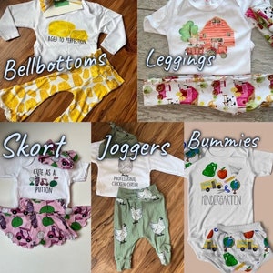 Sun, sunshine Baby and Toddler skirt, Pants, baby shower gift, unique baby gifts, going home gift image 2