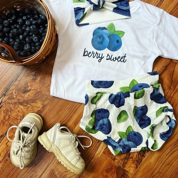 berry sweet blueberry outfit, blueberry baby outfit, fruit baby shirt, toddler blueberry outfit, boho baby clothes, baby shower gift