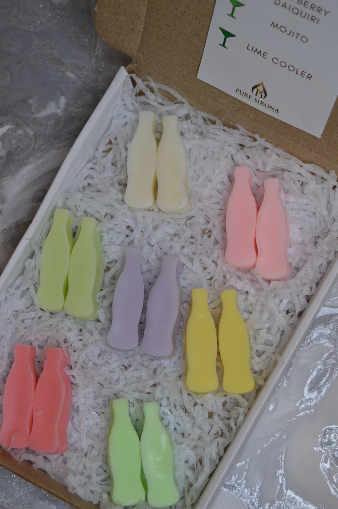 Alcoholic Drink Selection Wax Melts Gift Set Cocktail Inspired Handmade