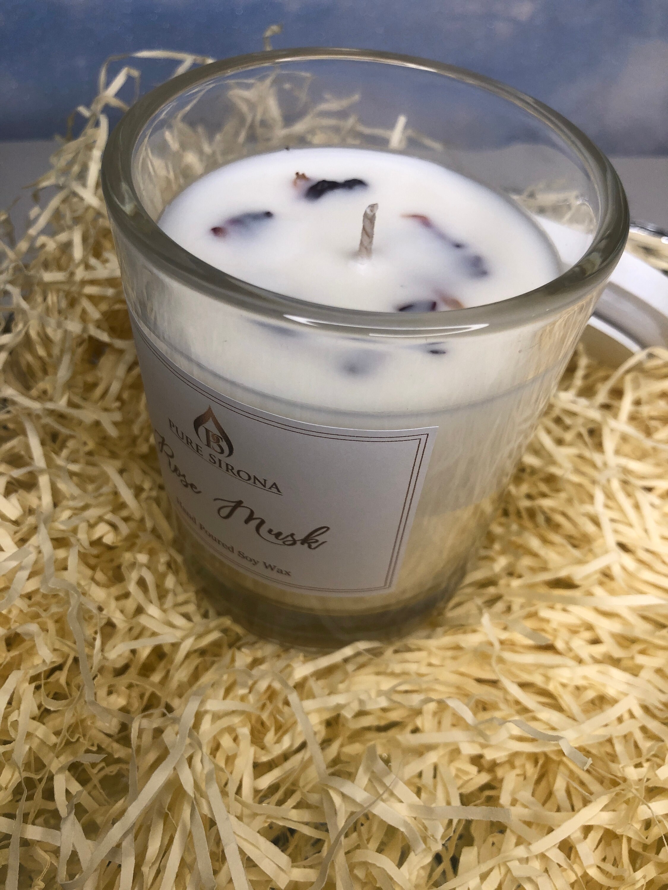 Handmade Highly Scented Soy Wax Candles by Pure Sirona / Gift Etsy España