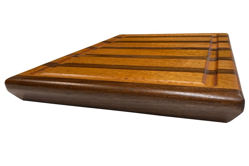 African Mahogany X Walnut Cutting Board Etsy