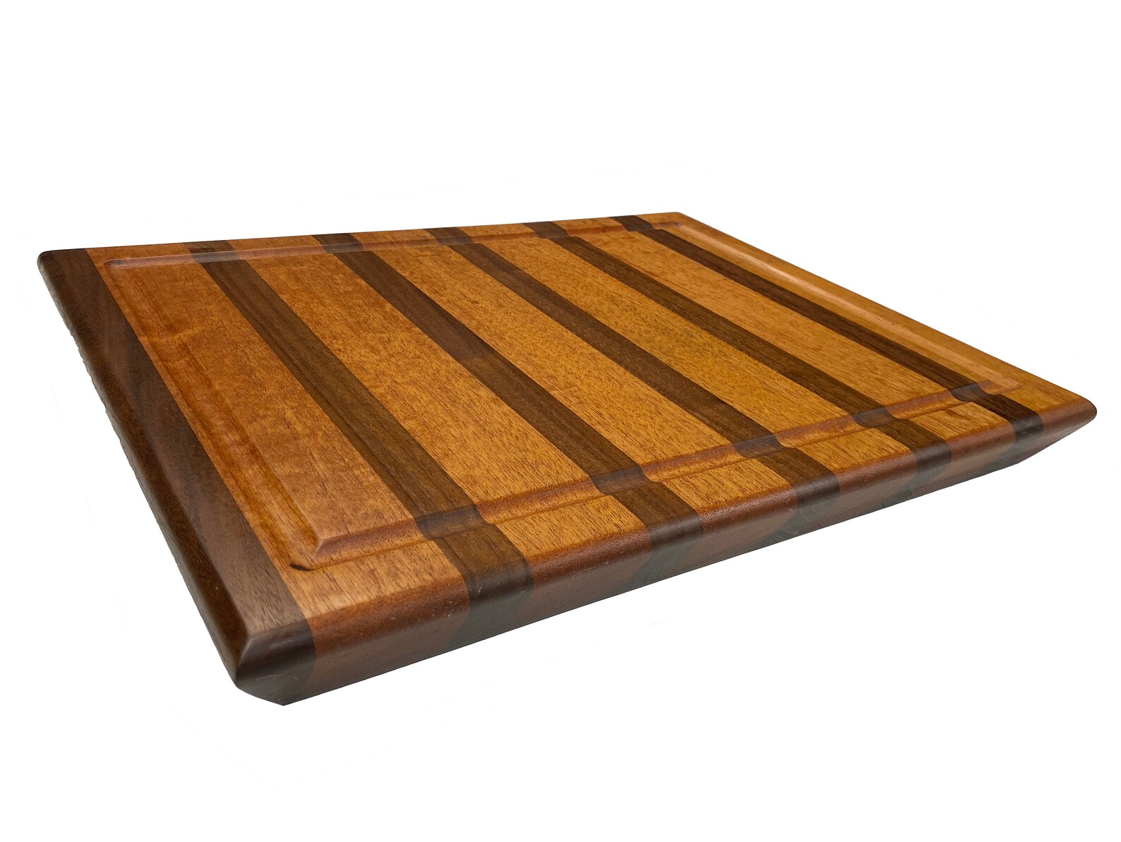African Mahogany X Walnut Cutting Board Etsy