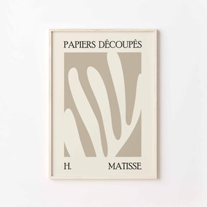Matisse Print, Printable Wall Art, Henri Matisse Exhibition Poster, Abstract Painting, Digital Download, Modern Gallery Wall Set