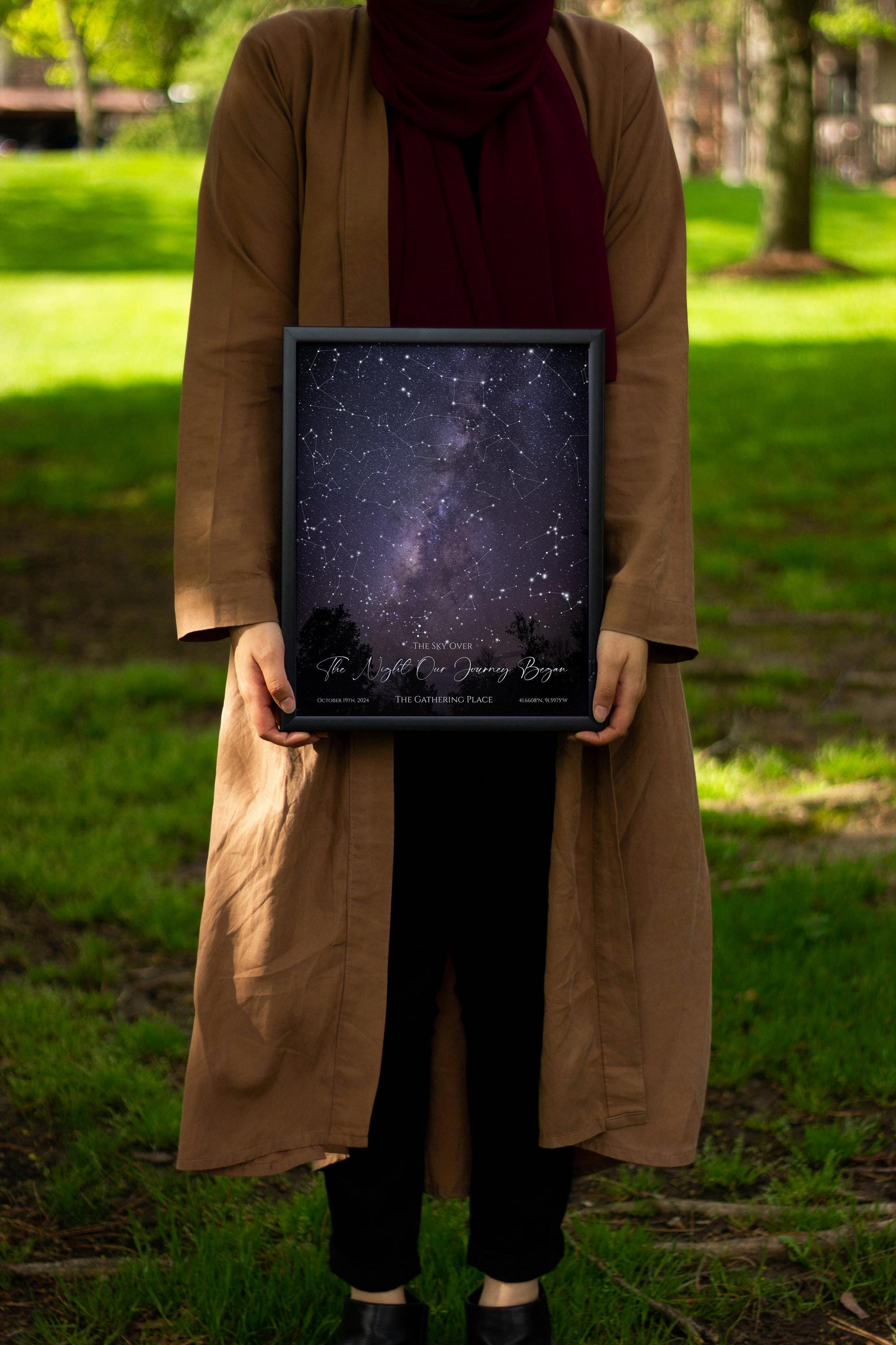 Personalized Star Map Print: Custom Constellation Gift (digital ...