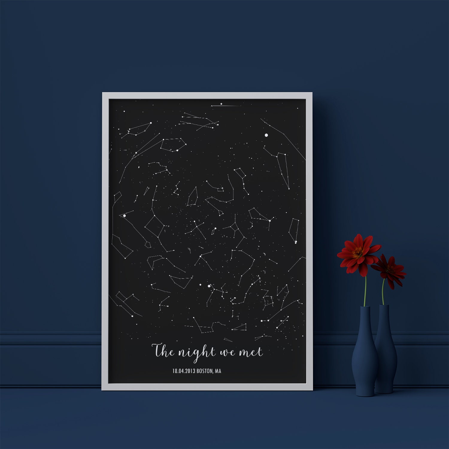 Personalized Star Map Print: Custom Gift for Special Occasions (digital ...