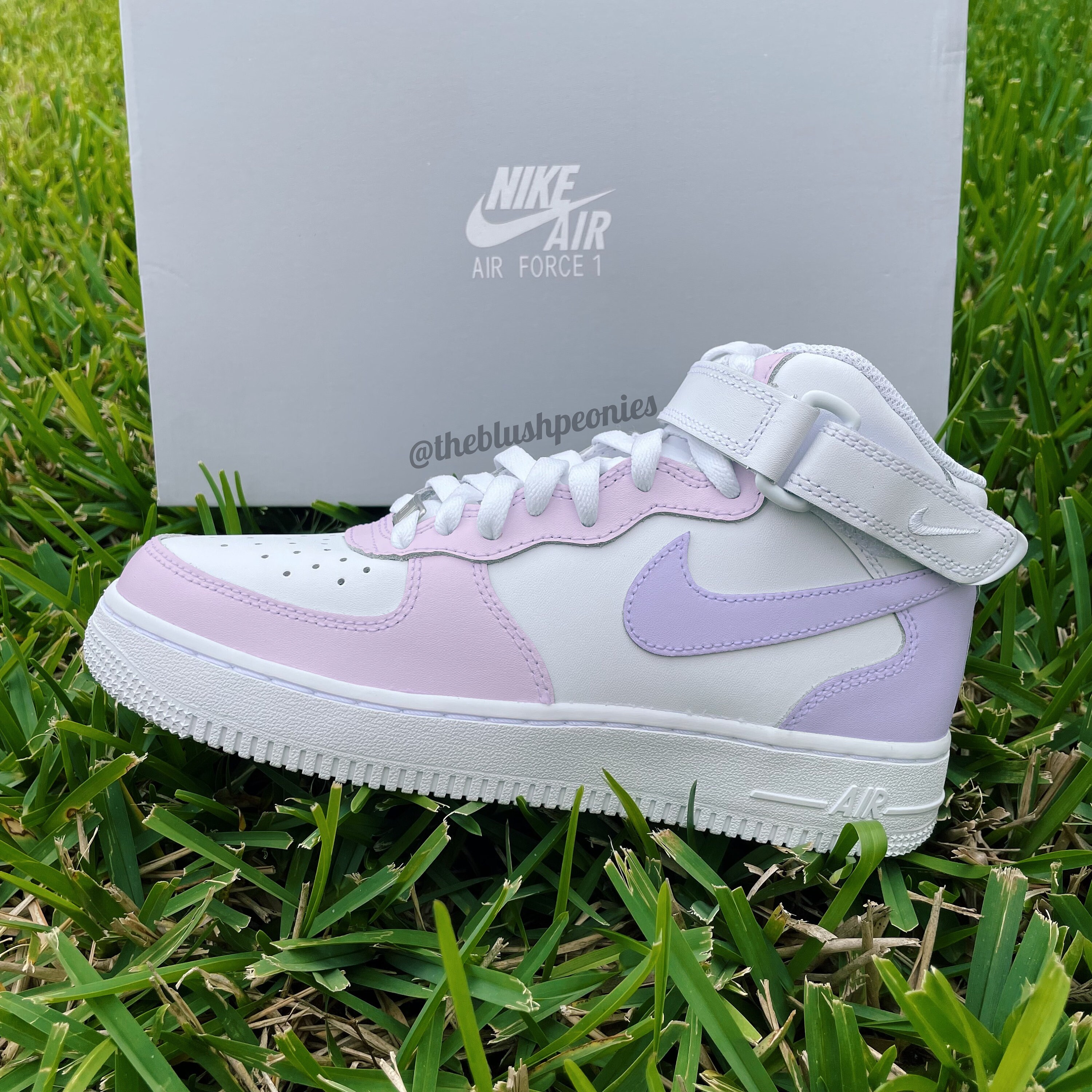 nike air force 1 paars groen