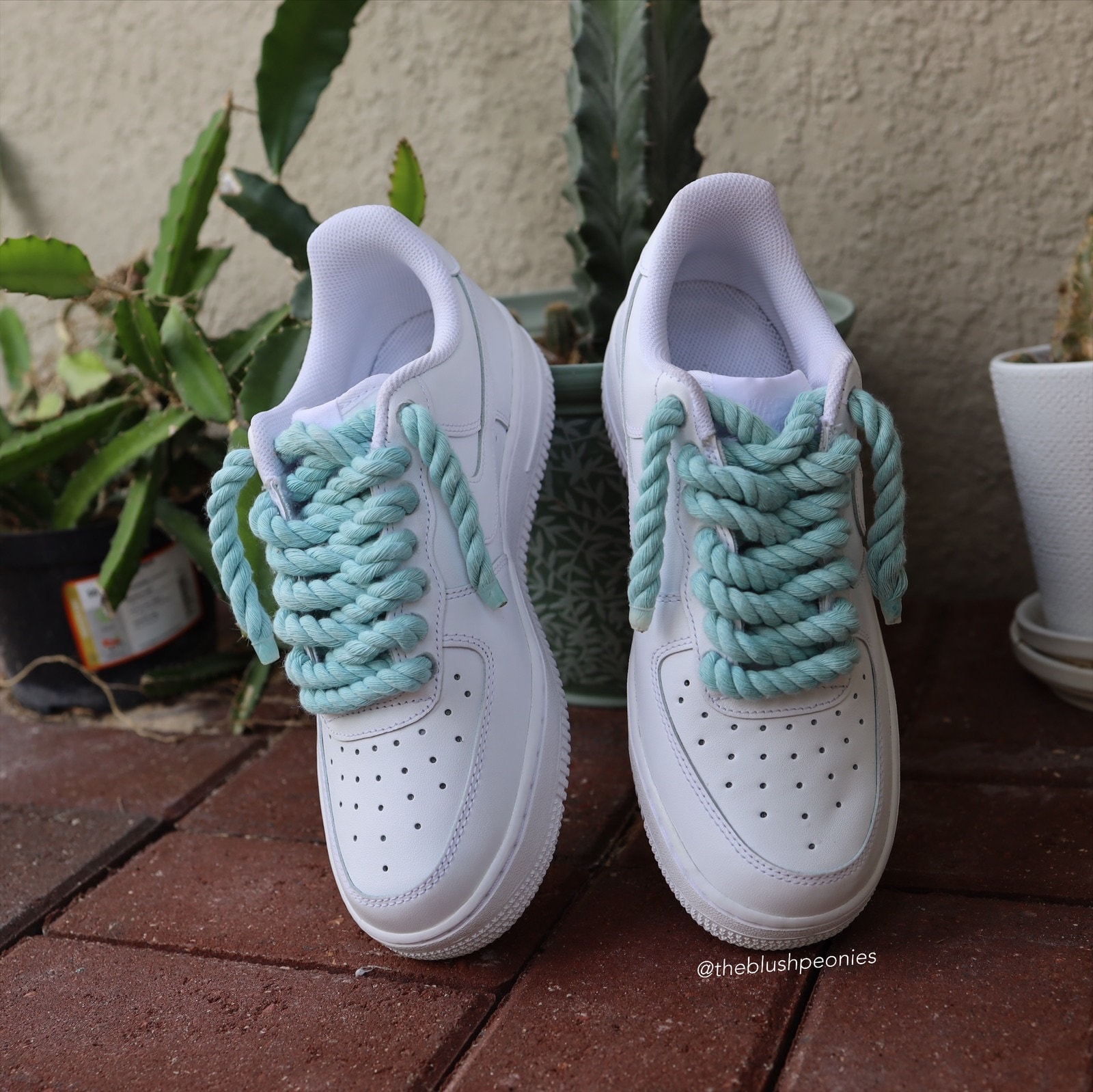 Nike Air Force 1 with Custom Rope Laces Various Colors - Etsy 日本