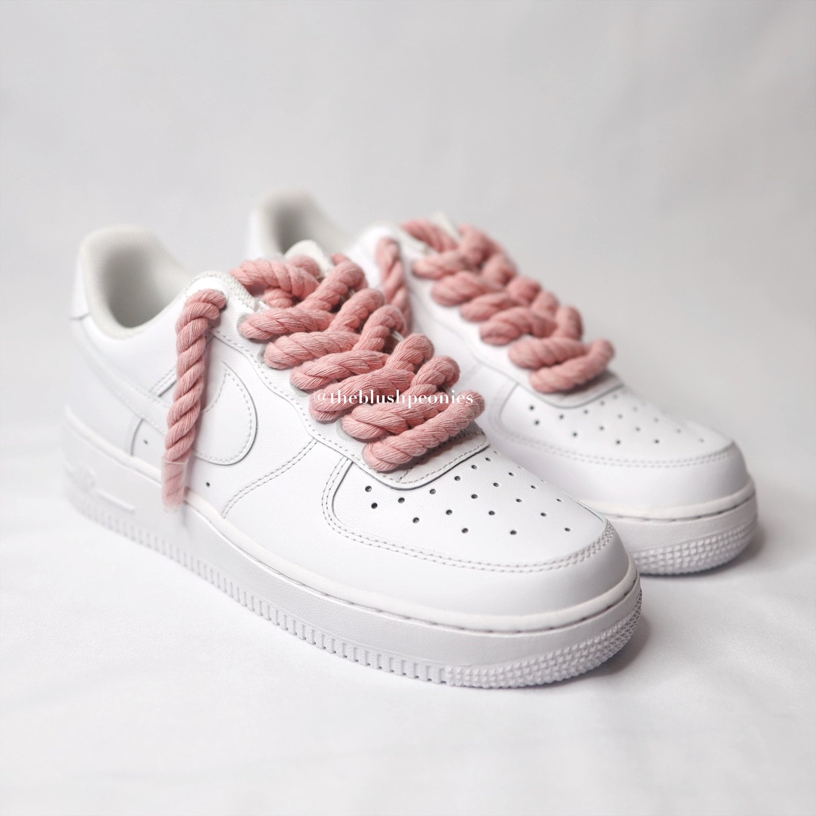Nike Air Force 1 With Custom Rope Laces various Colors Etsy