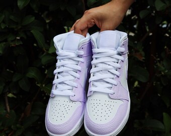 women's light purple jordans