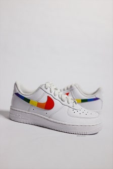 Custom Nike Air Force 1 red 2 Black Fade Unique and -  Canada