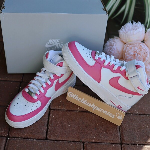 pink air force ones women's