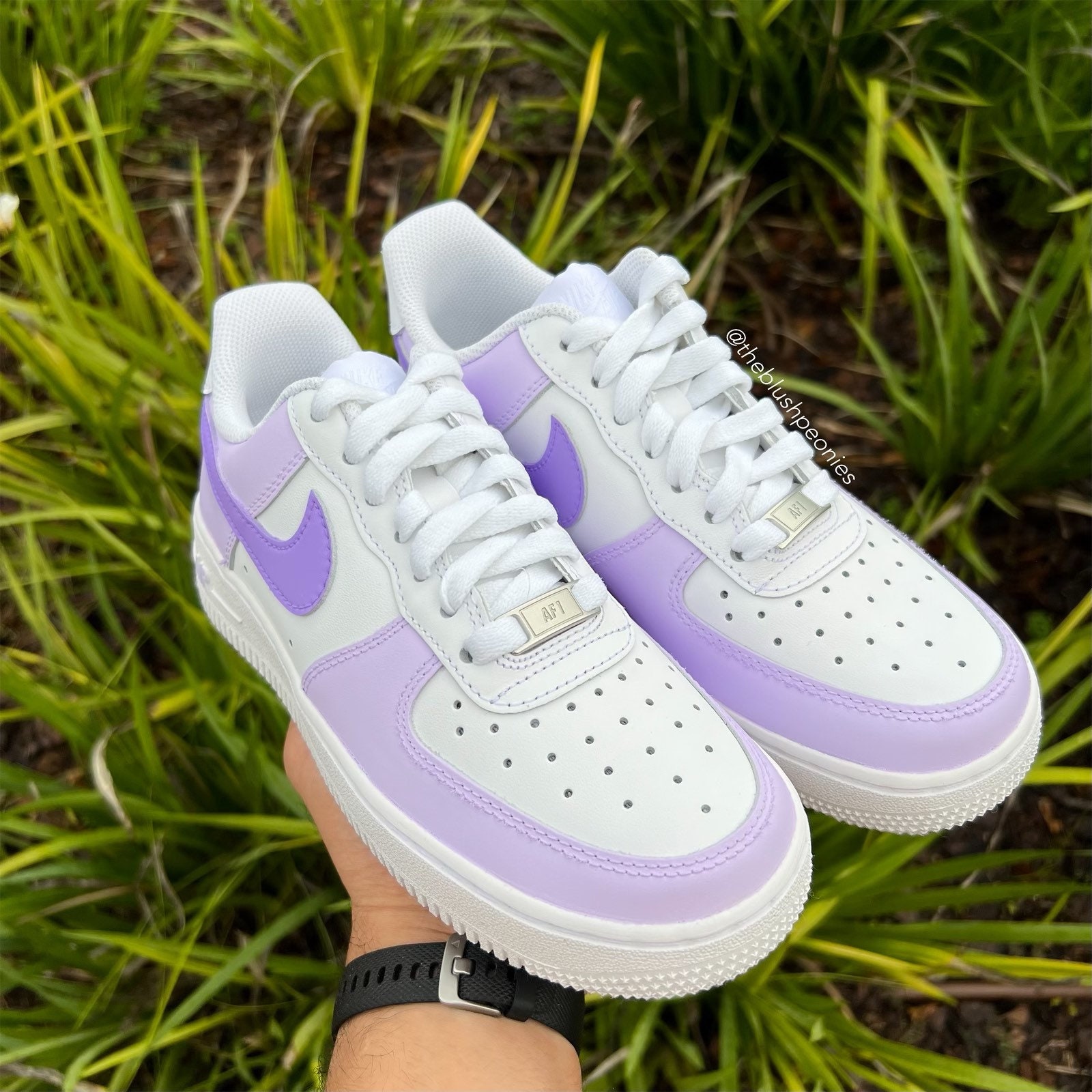 Nike Air Force 1 Low 'Crossover Lace' (Lilac) – KLcustoms