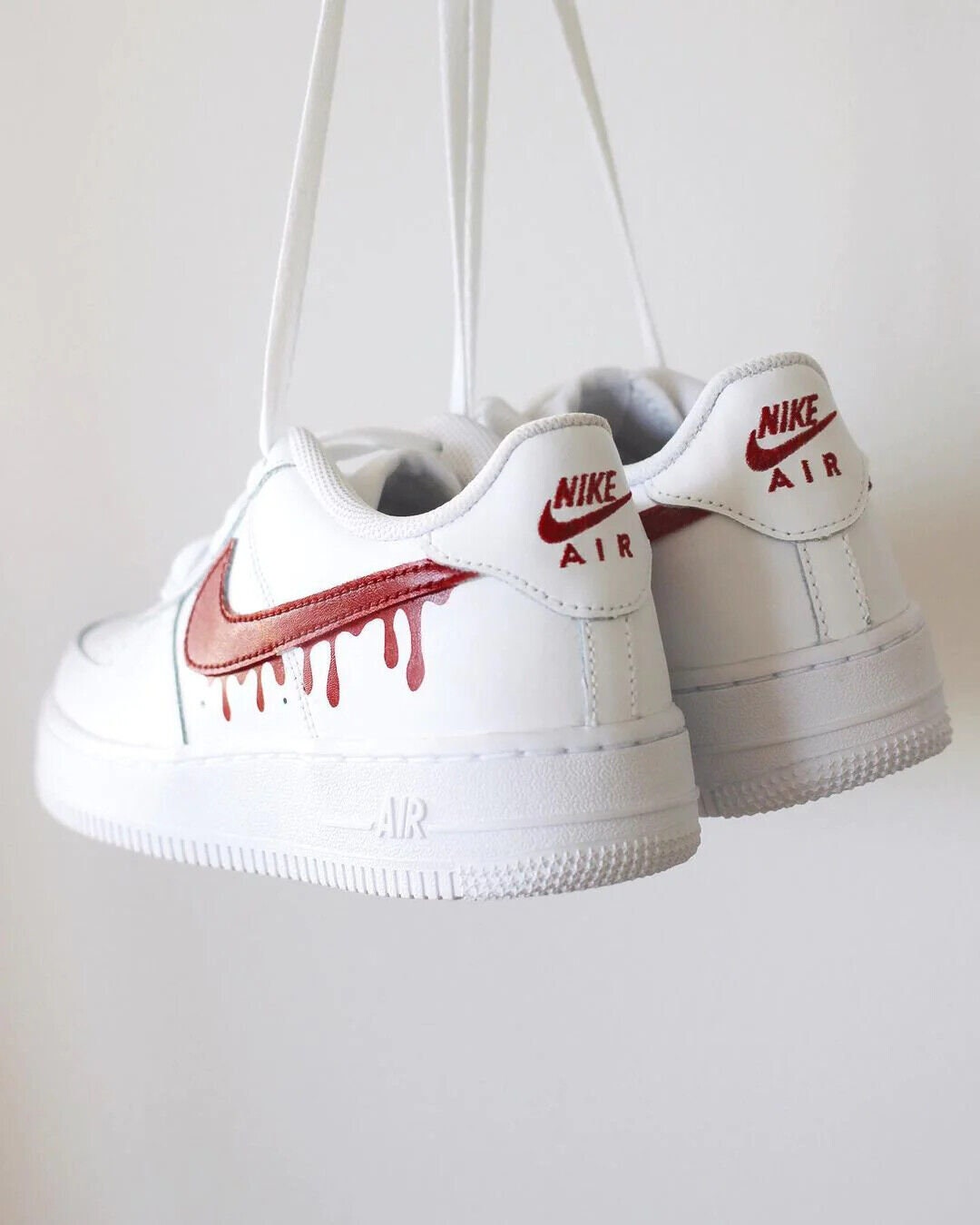 Womens Hand painted Nike Air Force Ones – Suze Ford Studios