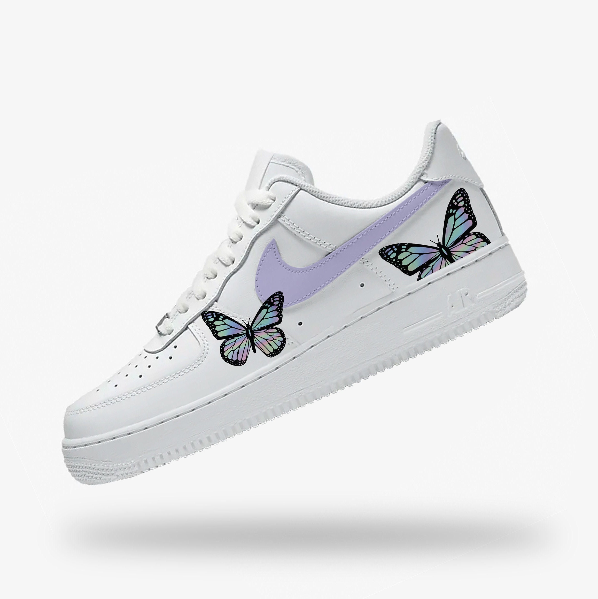 Butterfly Blush Nike Air Force 1 – Kid Keller