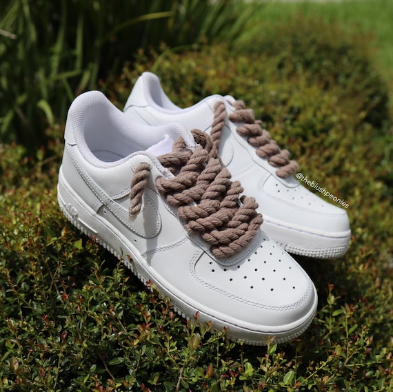 DIY Custom Shoes  Earth Tones Air Force 1 Customs with