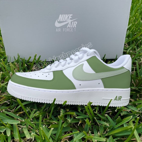 Custom Nike Air Force 1 Low for Men and Women green - Etsy