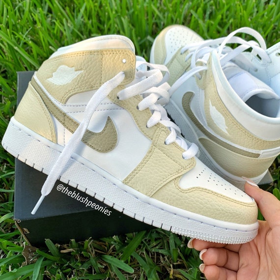 Nike Air Jordan 1 Mid Custom Sneakers