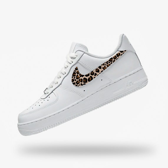 Leopard Print Custom Nike Force 1 Animal Print - Etsy