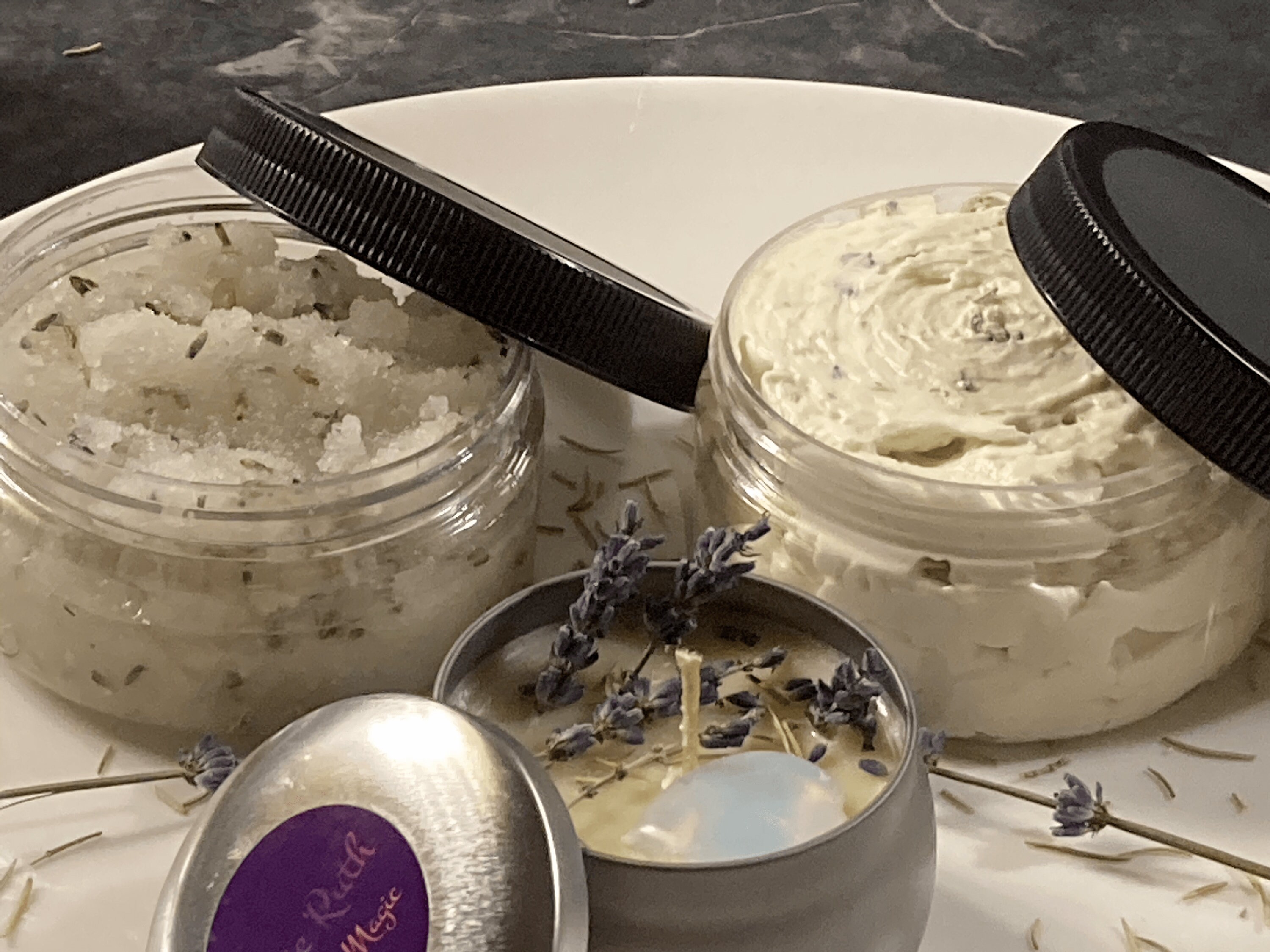 Peppermint and Lavender Healing Set Etsy