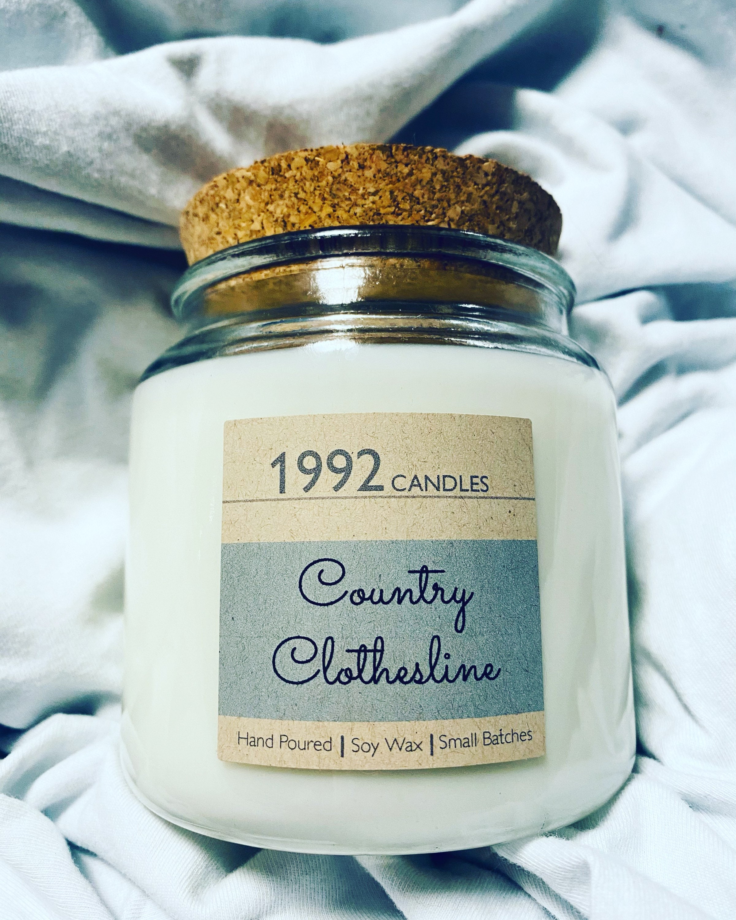 1992 Candles,  Soy Candles, Hand Poured Soy Candles, Country Style Candles, Farmhouse Style Candles