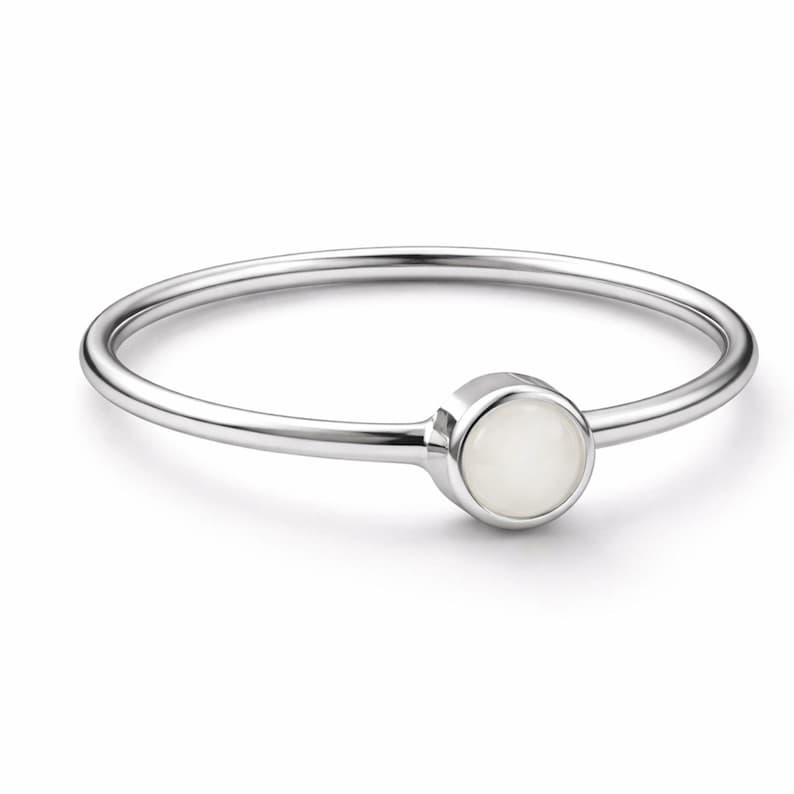 DIY Breastmilk Ring - DIY Keepsake Ring - Silver Dot ring - Breastmilk Jewelry Ring Kit - Gift for mother, Mother's Day - Anniversary Gift image 4