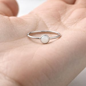 DIY Breastmilk Ring - DIY Keepsake Ring - Silver Dot ring - Breastmilk Jewelry Ring Kit - Gift for mother, Mother's Day - Anniversary Gift image 3