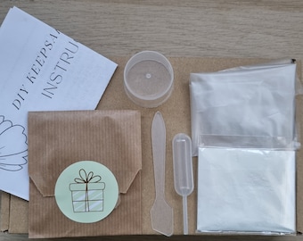 Breastmilk Jewelry Kit, Breastmilk DIY Powder & Stone Kit - Combine your ring or pendant with this DIY kit - Keepsake Jewelry